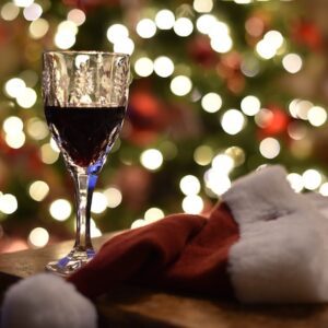 Christmas wine